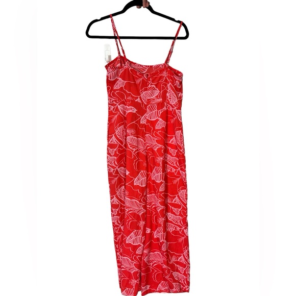 Sugarlips Ginger Floral Square Neck Jumpsuit Size Small NWT - Picture 6 of 7